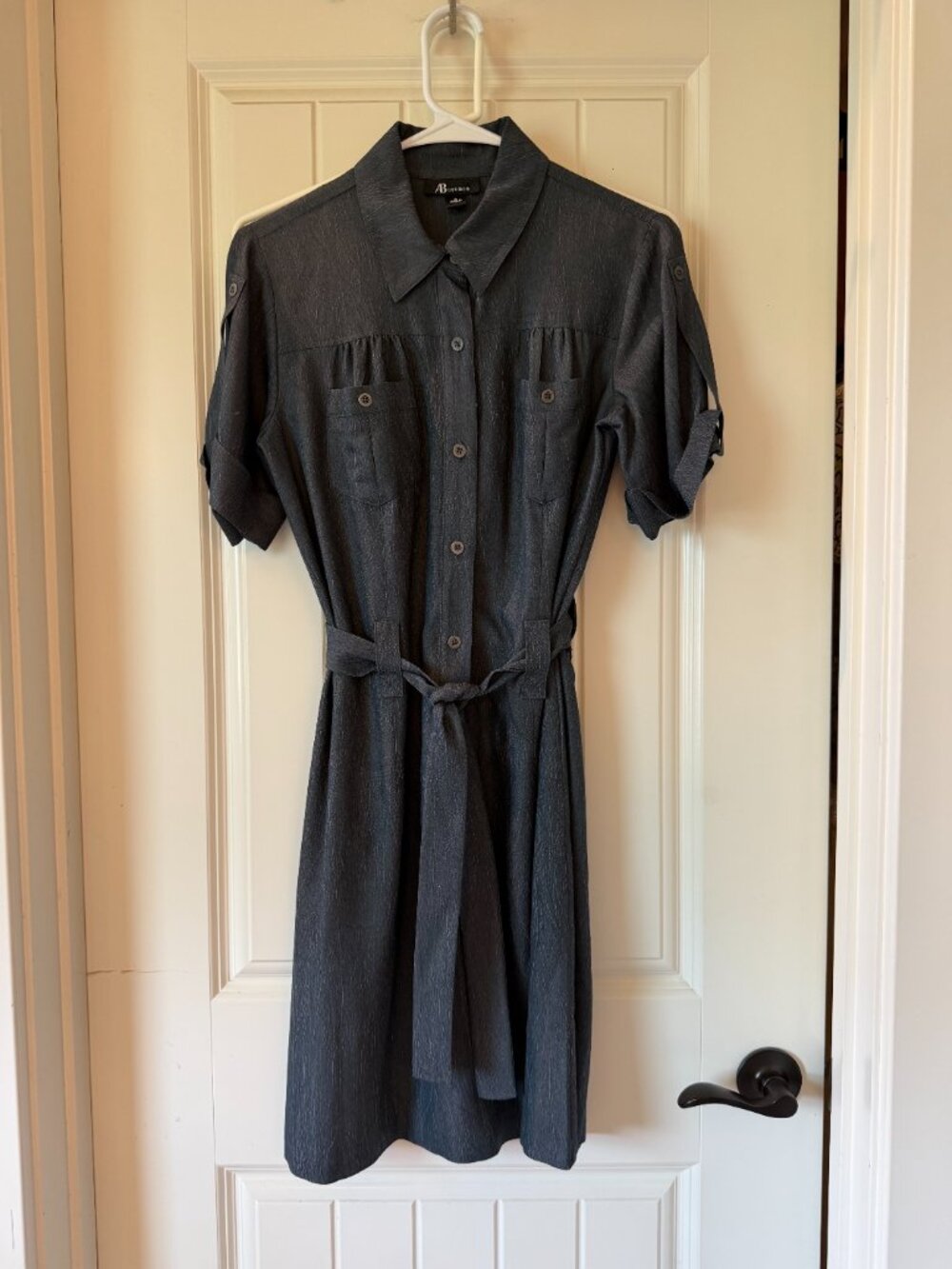 AB Studio "denim" dress.  Size 6. Excellent condition.